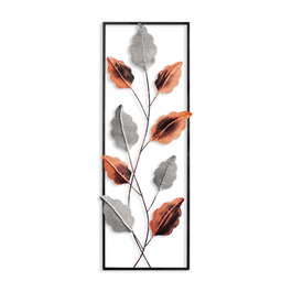 Wallity Fagus Escultura de Pared de Metal Multicolor